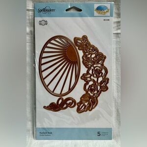 Spellbinders Radiant Oval cutting dies